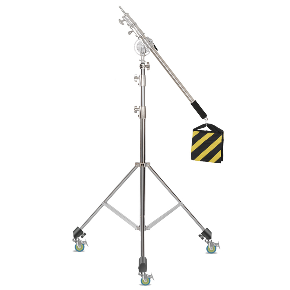 Photography Video Lighting Kit With Adjustable Tripod Stand - SH 2.8M Support de lumière en