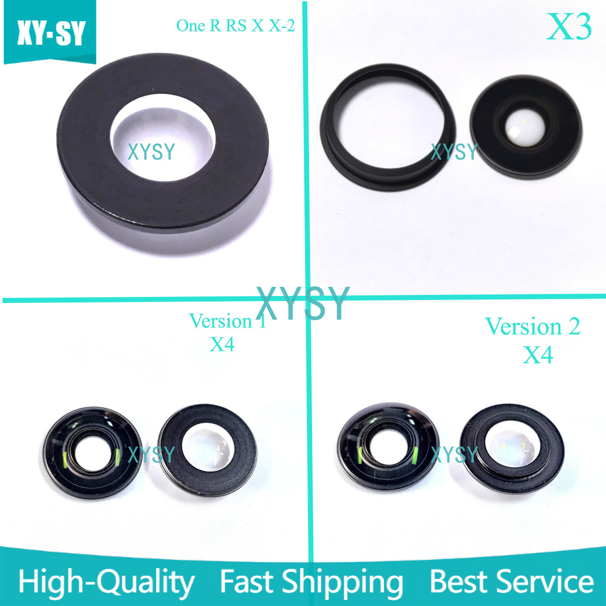 Insta360 Camera X3 - Verre d'objectif Fisheye pour caméra d'action