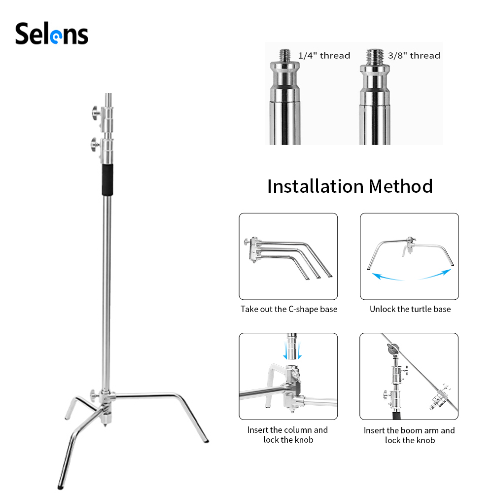 Photography Video Lighting Kit - Selens – support de lumière en