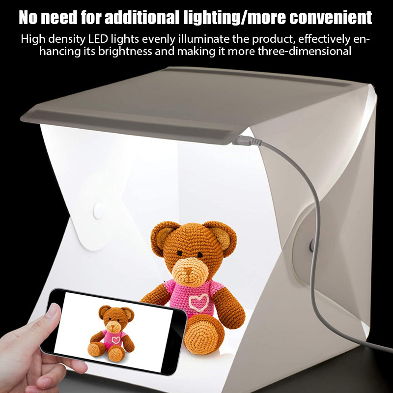 Photography Video Lighting Kit - Lightbox boîte à lumière Mini boîte