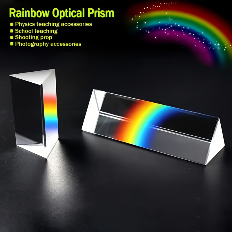 Lighting Glass Photography - Prisme de réfraction spectrale en verre