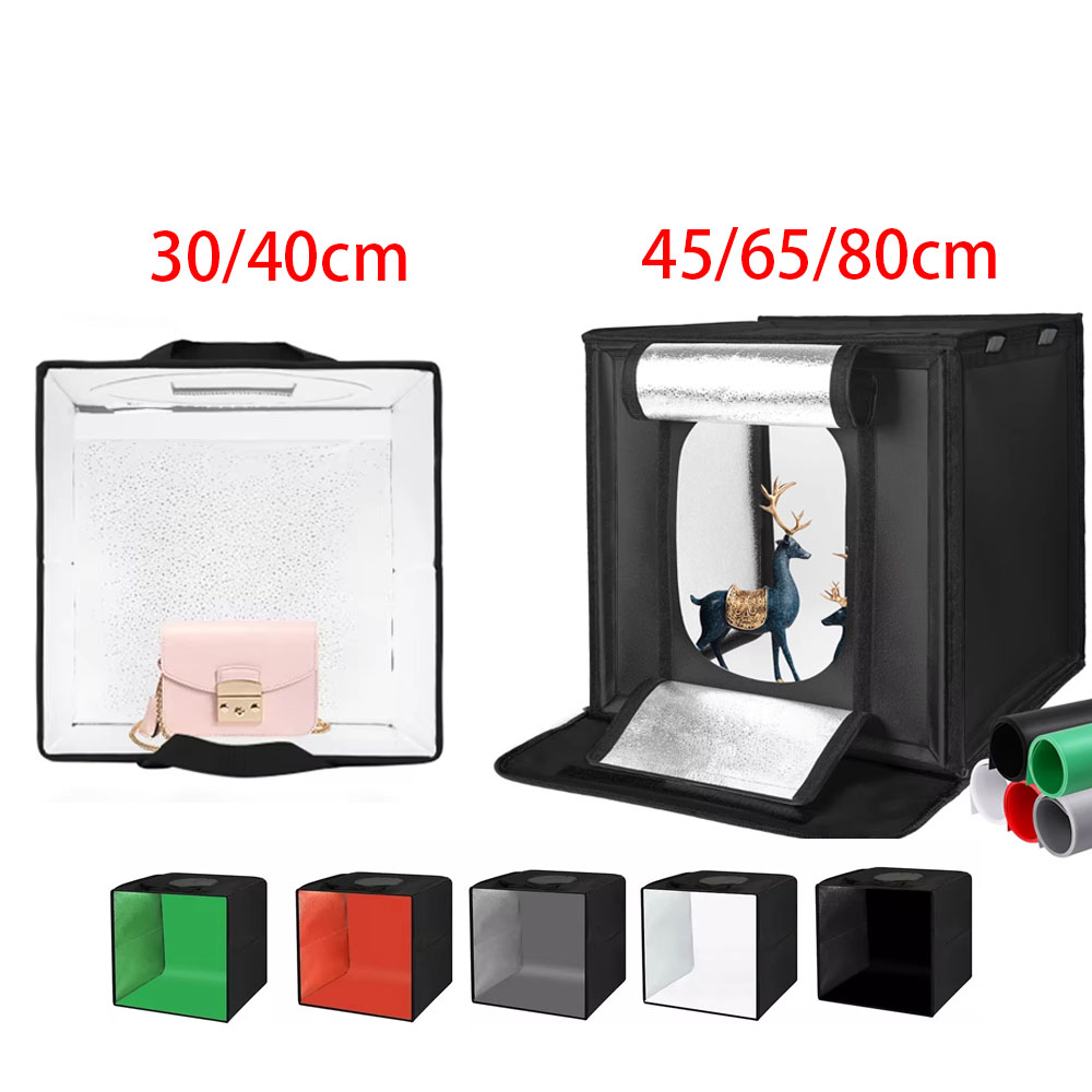Photography Video Lighting Kit - 30/40/45 65 80cm tente de photographie