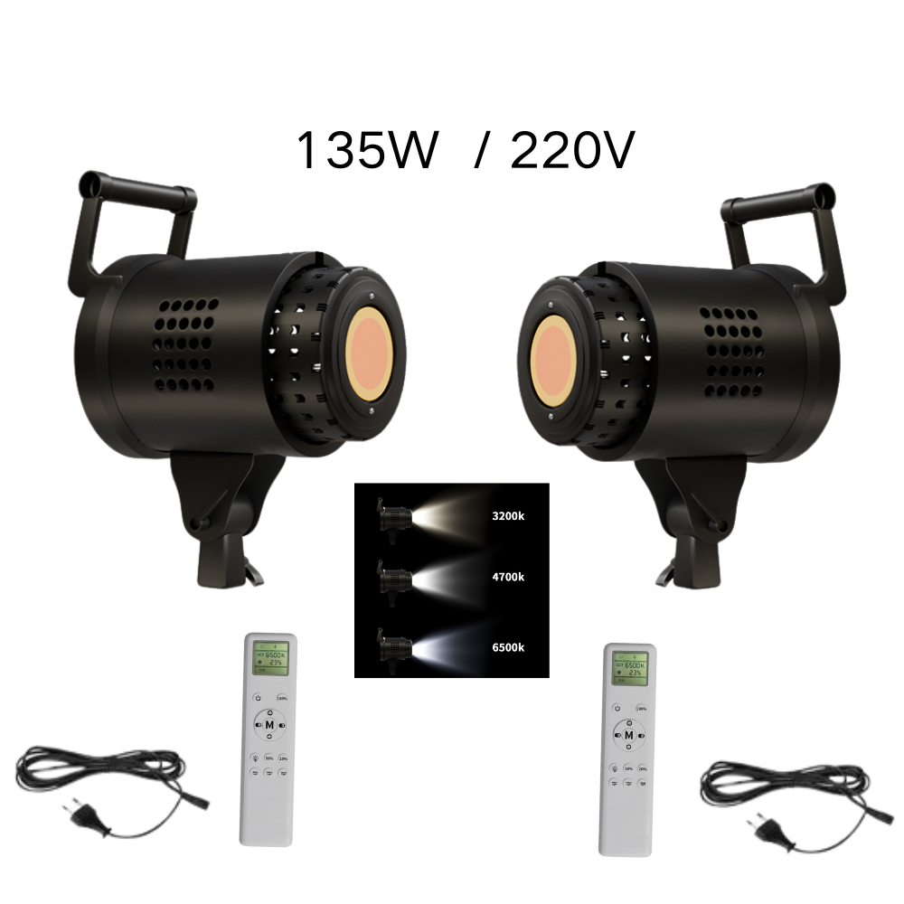 Photography Lighting Grid - 115/135W photographie Bowens éclairage LED 220V