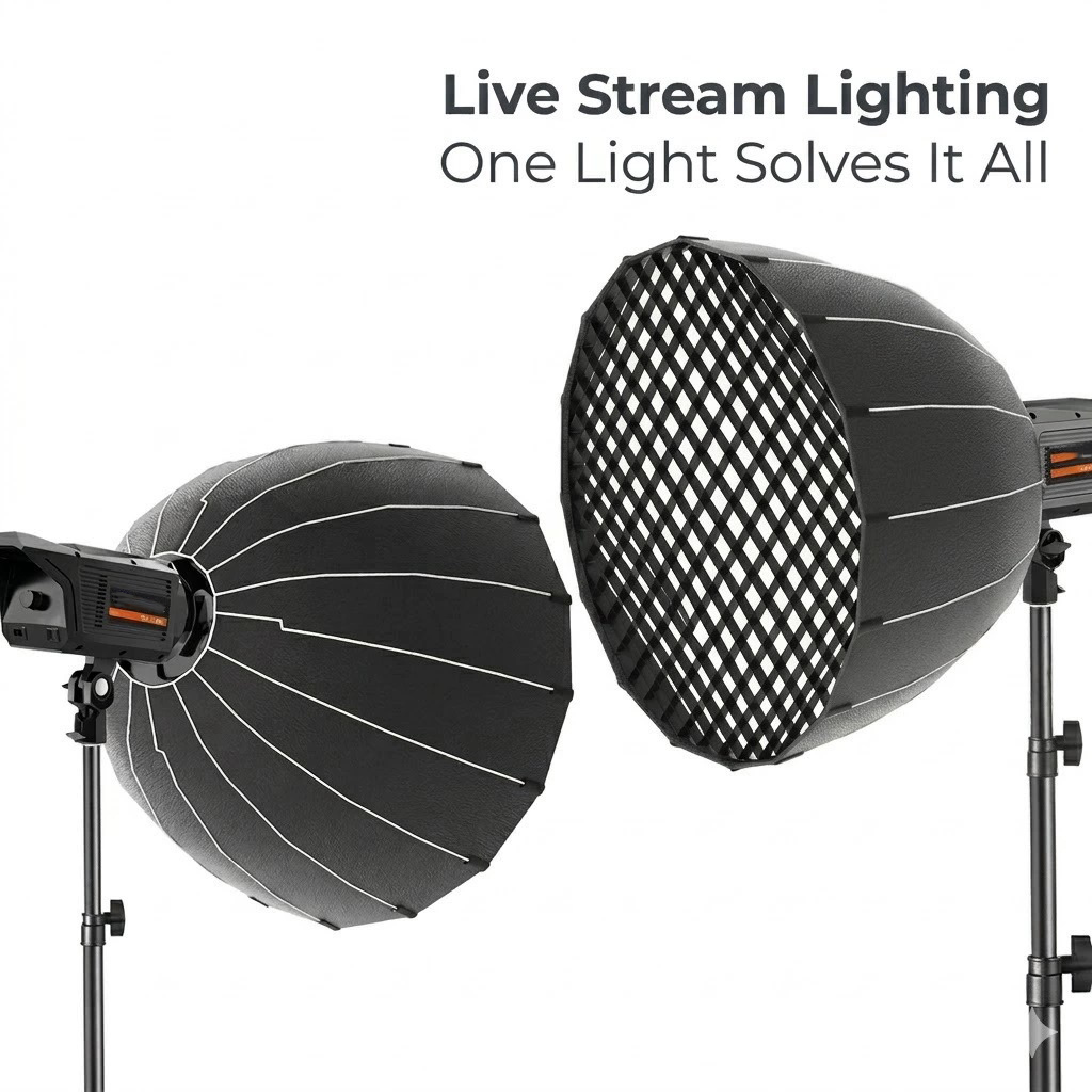Photography Lighting Grid - Lumière vidéo LED de studio 100W