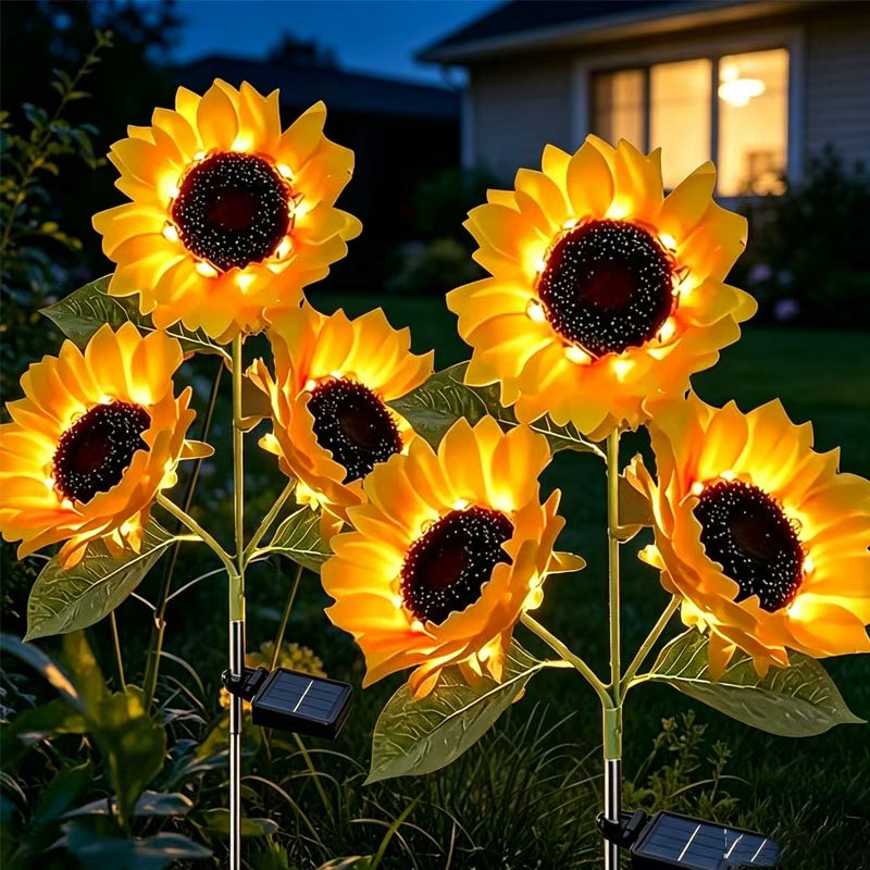 Lot de 2 lampes solaires d'ext - Flower Photography Led Lighting Pack avis et prix