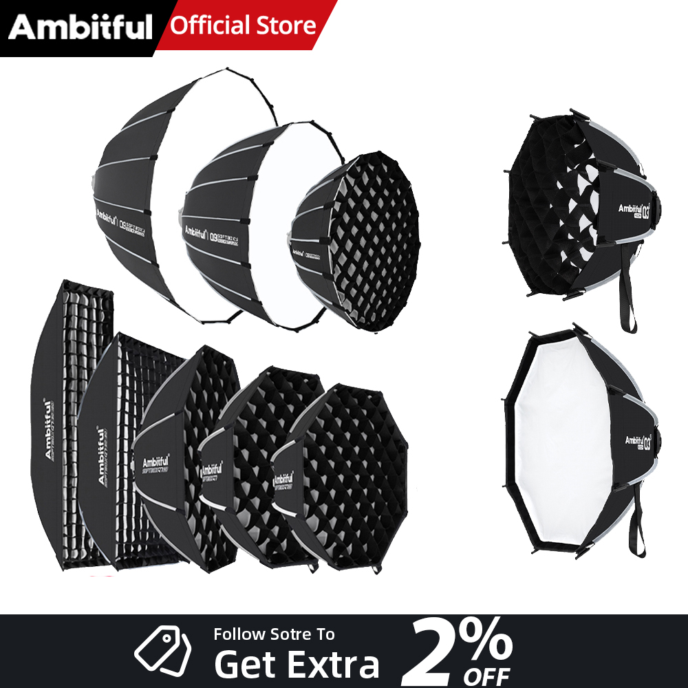 AMBITFUL Série Q3/Q7/Q9 Boîte  - Photography Lighting Grid avis et prix