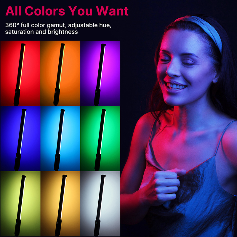 Ulanzi VL119 bâton lumineux co - Photography Lighting Grid avis et prix