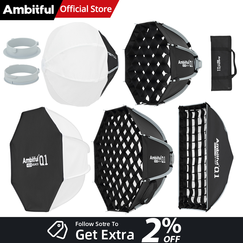 AMBITFUL Q1 Mini Bowens MiniGO - Photography Lighting Grid avis et prix