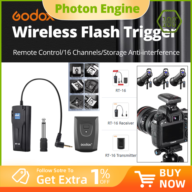 Godox RT-16 Déclencheur de fla - Trigger Receiver Set avis et prix