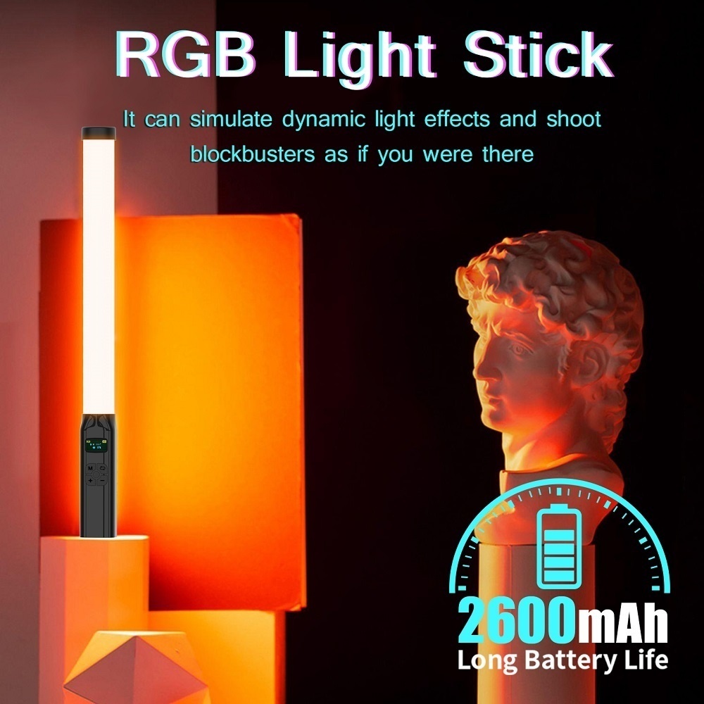 Baguette lumineuse RVB légère  - Photography Lighting Grid avis et prix