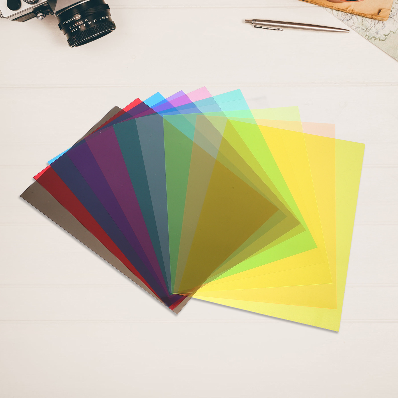 10 feuilles de film cellophane - Photography Lighting Diy avis et prix
