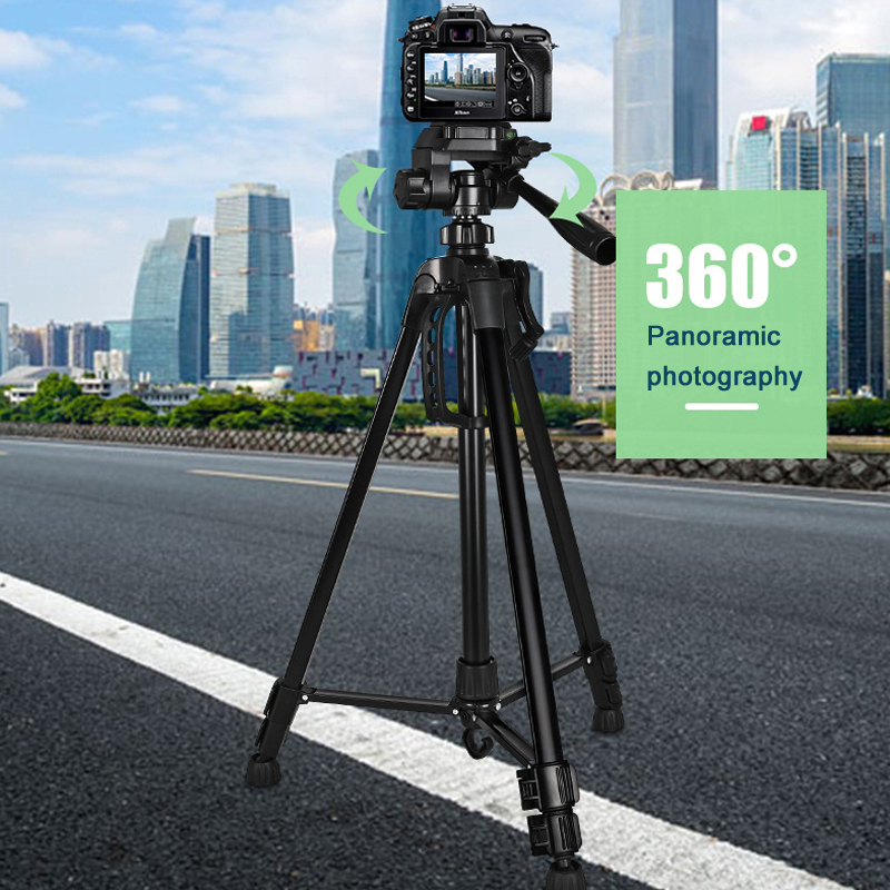 Trépied universel 55 pouces po - Photography Video Lighting Kit With Adjustable Tripod Stand avis et prix