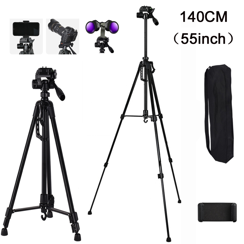 Trépied universel 55 pouces po - Photography Video Lighting Kit With Adjustable Tripod Stand avis et prix