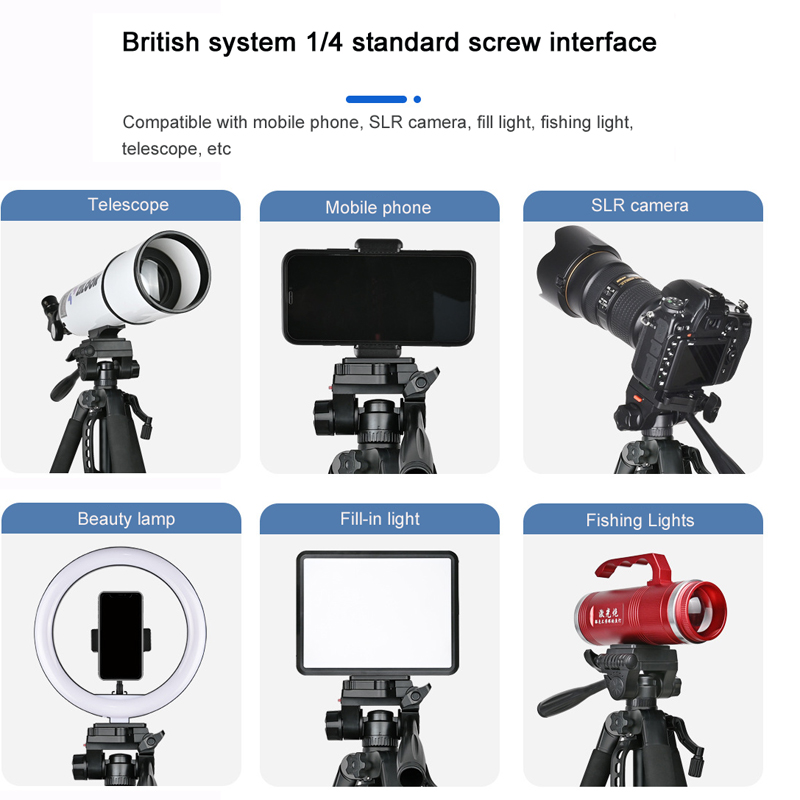 Trépied universel 55 pouces po - Photography Video Lighting Kit With Adjustable Tripod Stand avis et prix