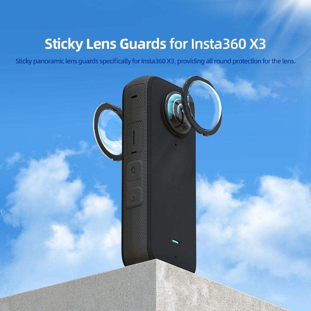 Couvercle d'objectif panoramiq - Insta360 Camera X3 avis et prix