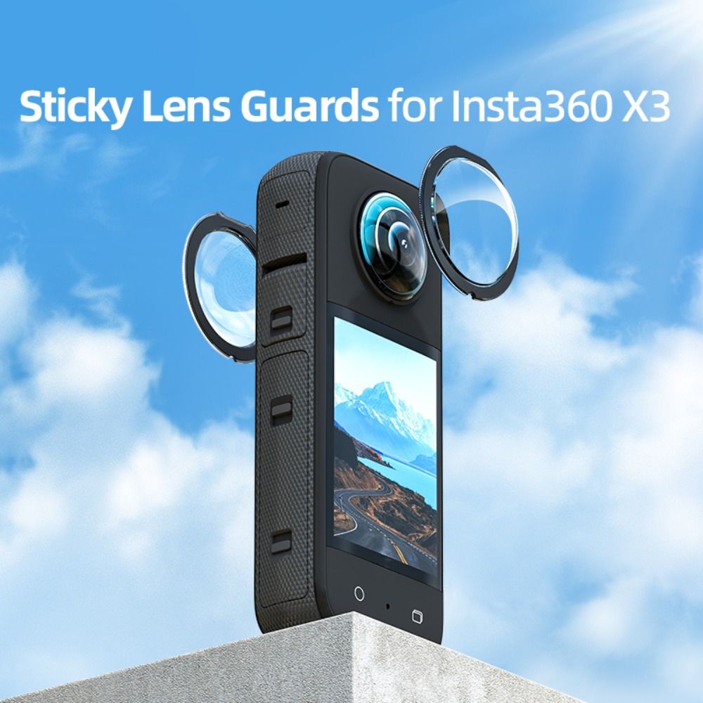 Couvercle d'objectif panoramiq - Insta360 Camera X3 avis et prix