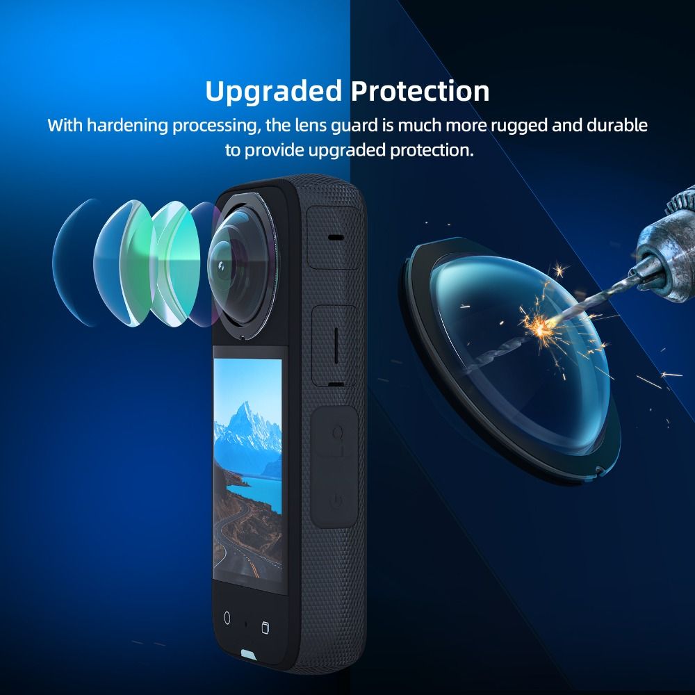Couvercle d'objectif panoramiq - Insta360 Camera X3 avis et prix
