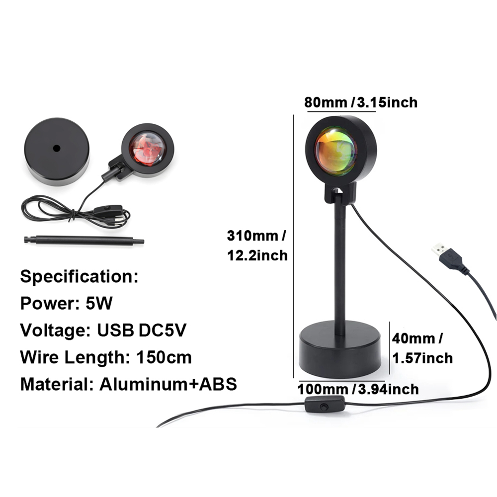 Projecteur de coucher de solei - Lighting Glass Photography avis et prix