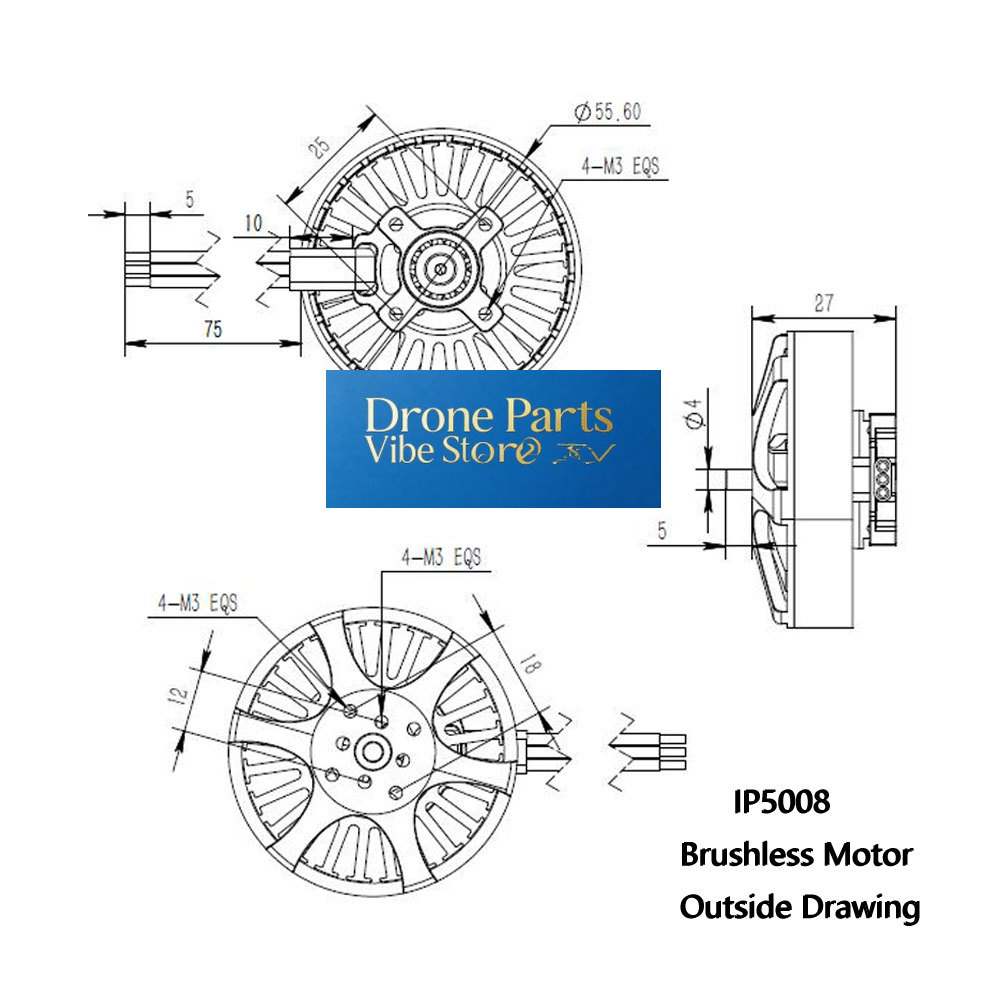 Moteur Brushless DParts1IP5008 - Photography Lighting And Composition avis et prix