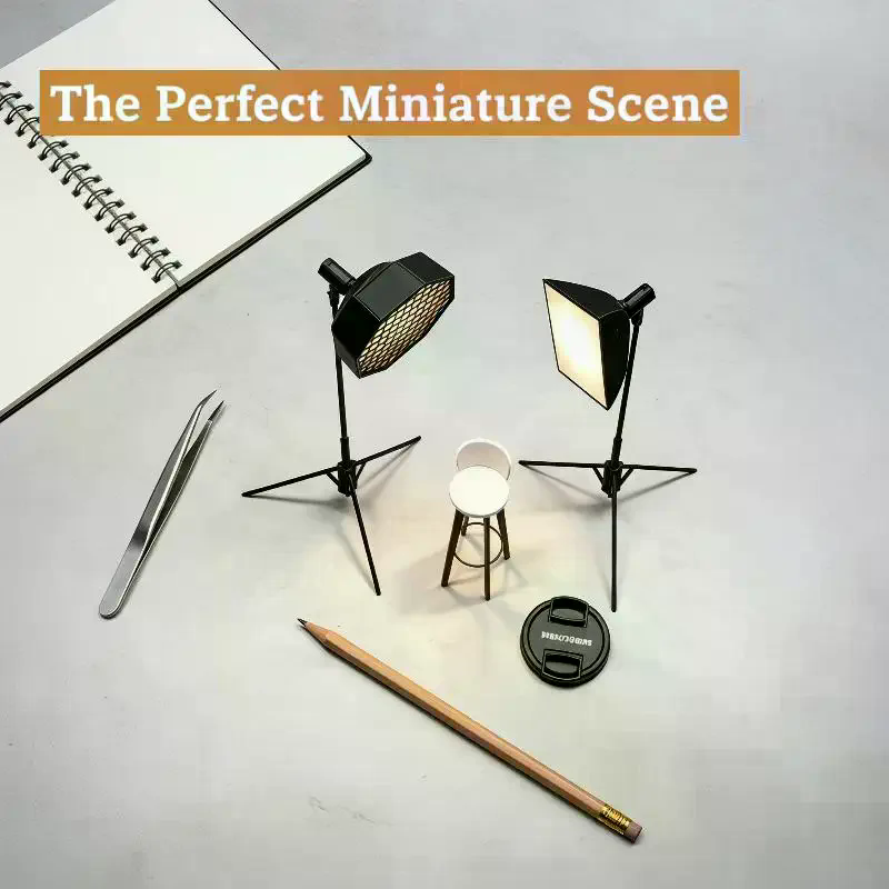 Mini trépied de studio 1/12, b - Photography Natural Lighting avis et prix
