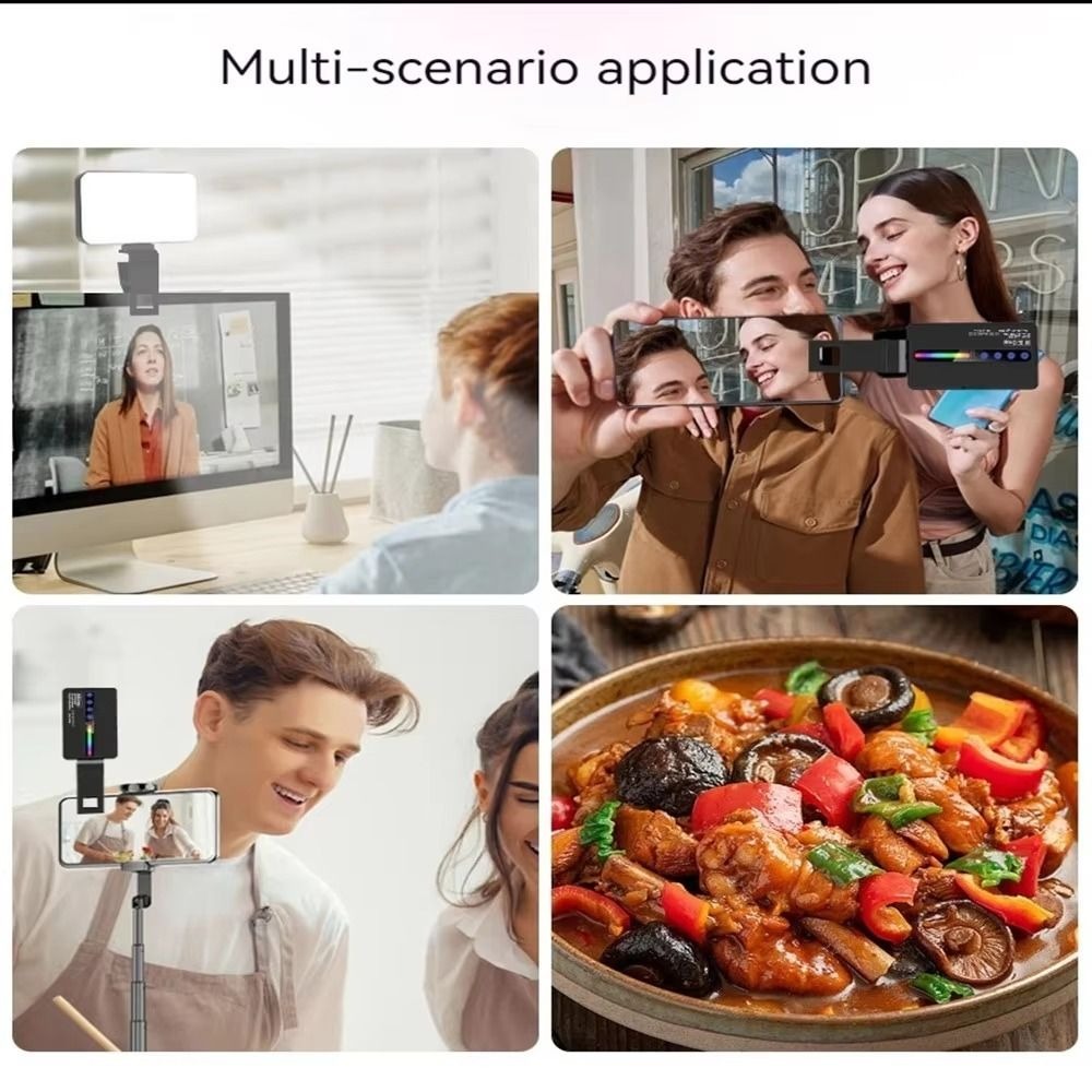 Lampe vidéo LED RGB à intensit - Photography Video Lighting Kit avis et prix